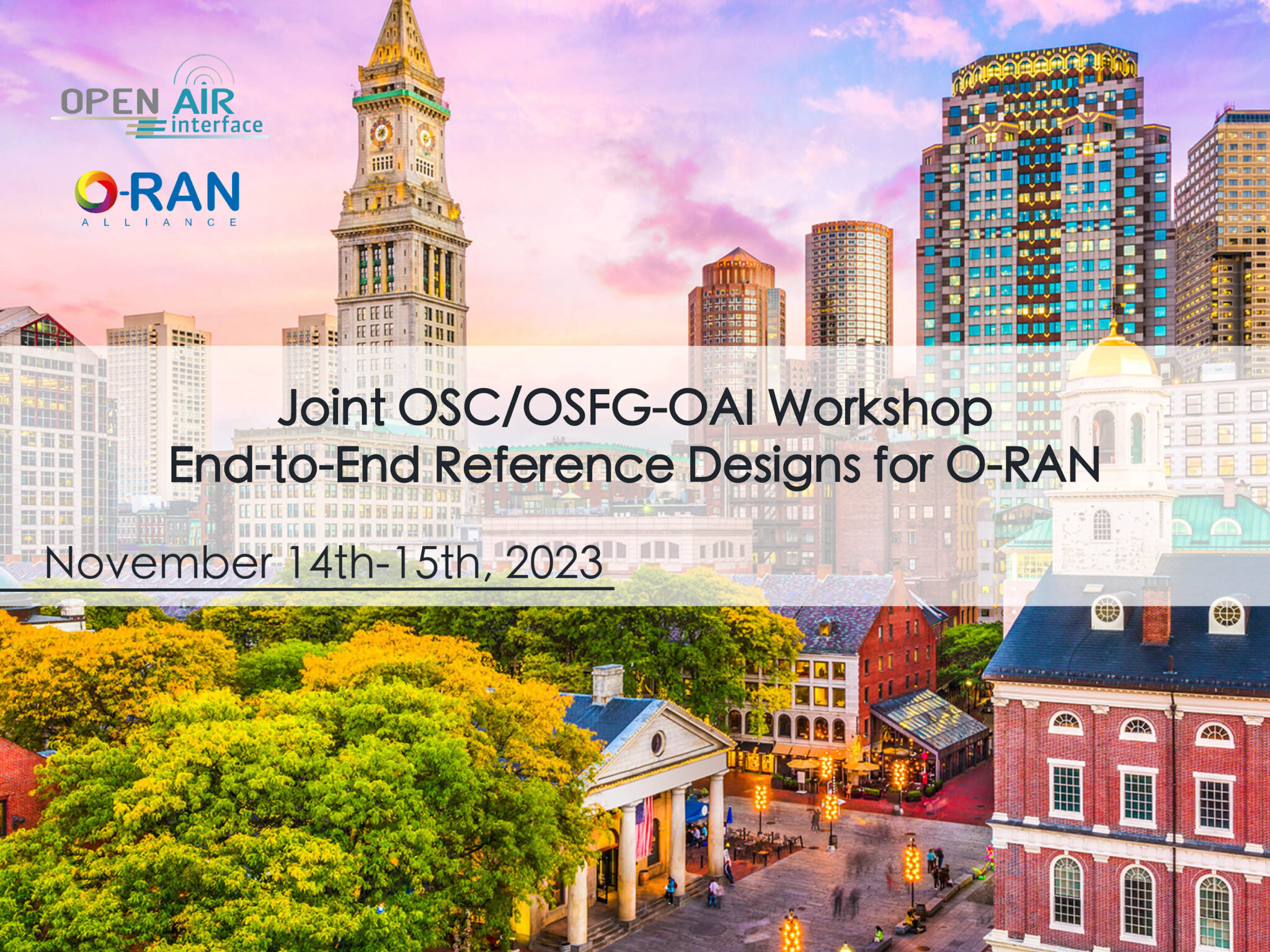 Workshops – OpenAirInterface